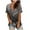 Black, variant on WXLWZYWL Women's Loose Tops Crewneck Print Tees Short Sleeve T Shirt Blouse Loose Tops Khaki