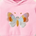 thumbnail image 5 of UAYOTSE Boys and Girls Hooded Sweatshirts Small and Medium Sized Childrens Fleece Pullover Casual Jackets and Tops(7-8 Years,P152-Pink), 5 of 7