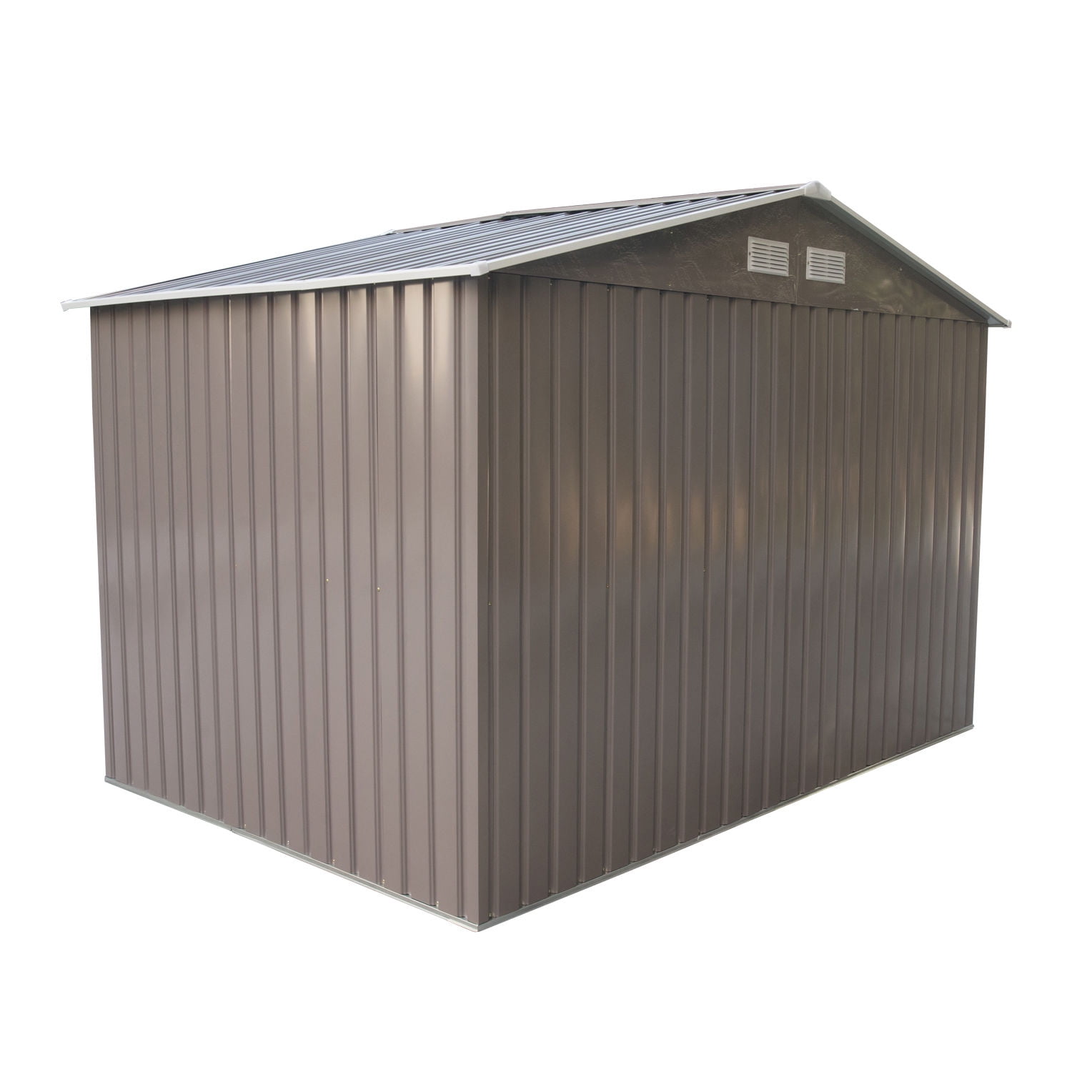 Garden Sheds 9x6 outsunny 9' x 6' outdoor metal garden storage shed - gray/white Garden Sheds 9x6 outsunny 9' x 6' outdoor metal garden storage shed - gray/white