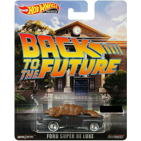 2019 Hot Wheels 1/64 Retro Entertainment Back to The Future Ford Super De Luxe Diecast Model