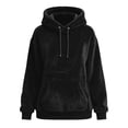 thumbnail image 6 of Sewkxo Cat Pouch Hoodie For Women Kangaroo Pocket Dog Pouch Sweatshirts Pet Carrier Animal Holder Long Sleeve Pullover Tops,Black XL, 6 of 7