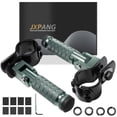 thumbnail image 1 of Reposapiés traseros plegables JXPANG M8 para motocicleta, titanio, 1 of 7