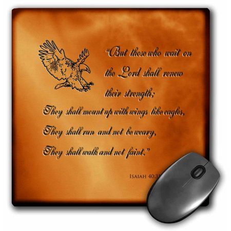 3dRose Isaiah 40 31 Bible verse with eagle engraved into a ...