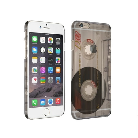 Old School Rubber - KuzmarK iPhone 6 Rubber TPU Gel Cover Case - Old School Cassette Tape