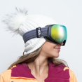 thumbnail image 4 of LOKI Magnetic Diamant™ Anti-Fog Vented Gold Green Ski Goggles - Bonus Lenses, 4 of 10