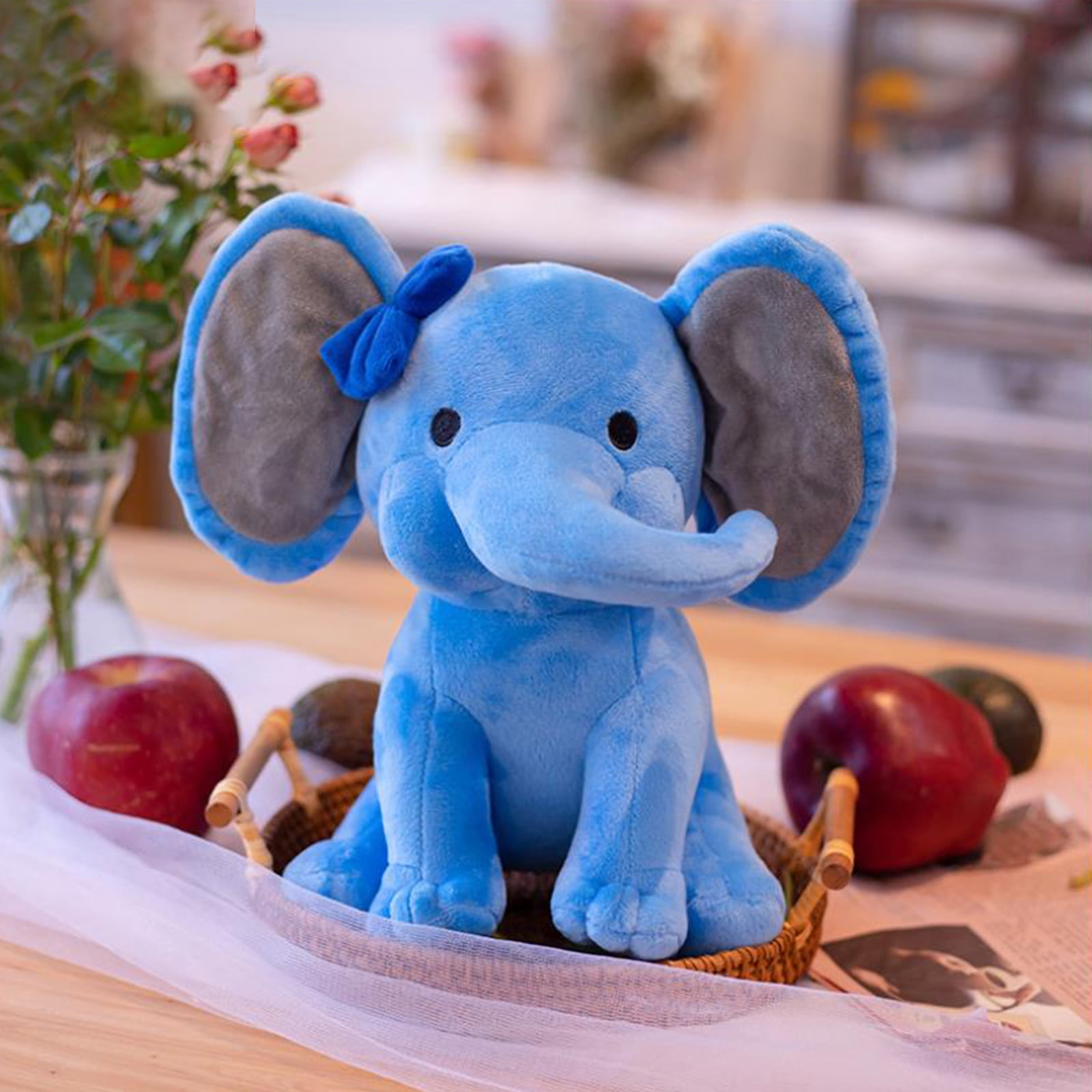 Elephant Stuffed Animal Toys,Soft Plushies for Kids Toddlers Toys - Walmart.com