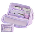 thumbnail image 6 of High Capacity Pencil Case 9 Compartments Pen Pouches Pen Organizers Detachable Pen Storage Bag Travel Makeup Pouche, 6 of 7