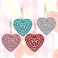 thumbnail image 3 of 4 Uds DIY Taladro Forma Especial Corazón Cgtredaw Llavero regalos, 3 of 9