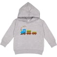 thumbnail image 2 of Inktastic Colorful Toy Train Toddler Hoodie, 2 of 4