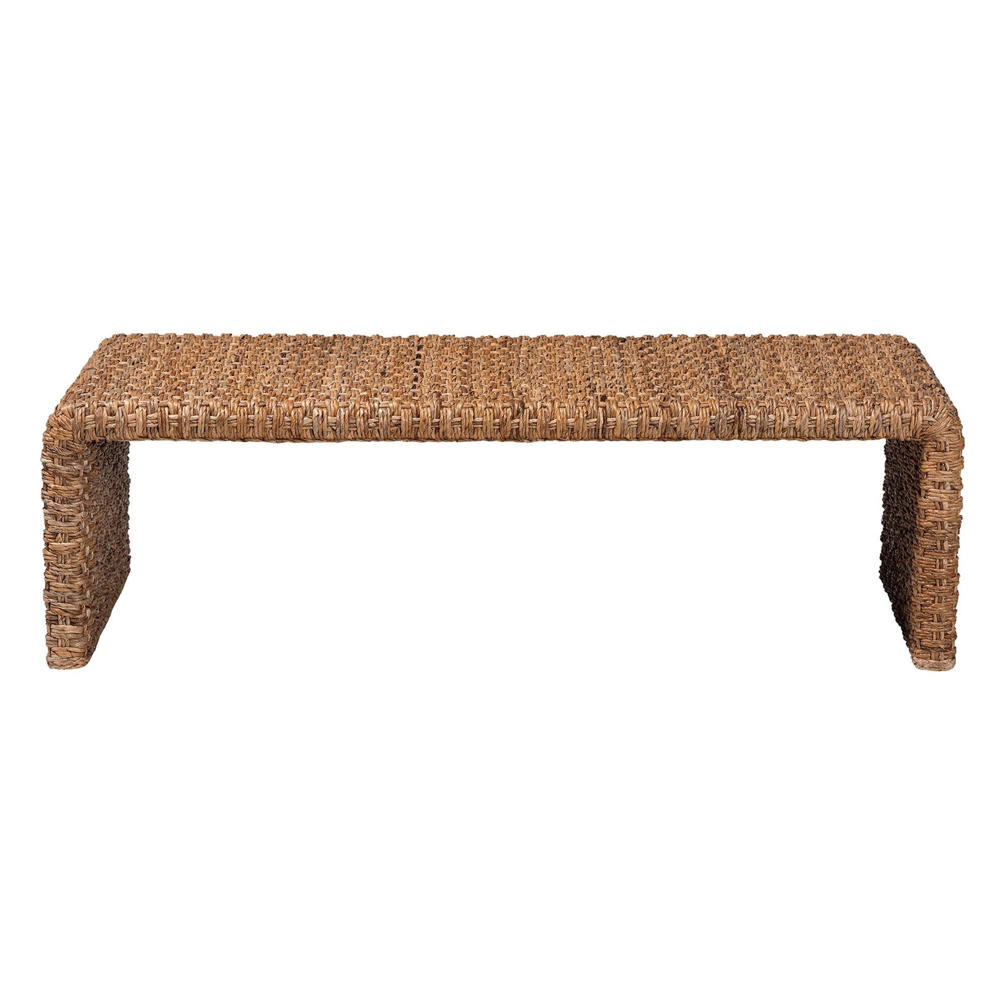 bali & pari Alda Boho Coffee Table, Natural Brown