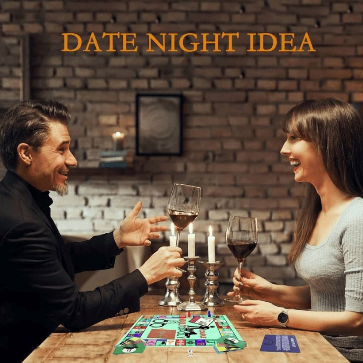Adultopoly Board Game |  Couples Game for Date Night | Unique Gift for Him & Her