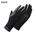 thumbnail image 1 of Non Slip Touch Screen Anti-UV Breathable Women Gloves Thin Gloves Mittens Driving Gloves BLACK, 1 of 1