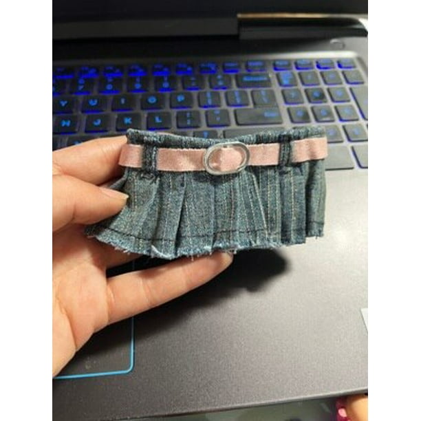 Ropa de escuela secundaria monsters original, pantalones, falda sin cabeza, muñeca desnuda DIY, Draculaura, casa de muñecas para niñas, regalos para niños, 1pc qiuyongming unisex