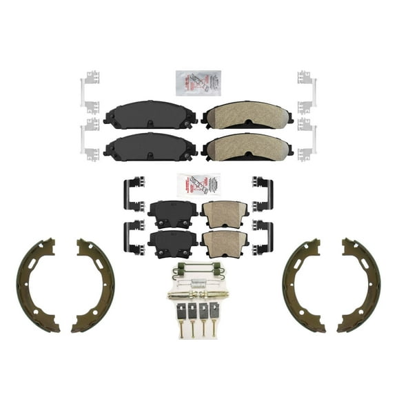 AmeriPro Premium Brake Pads Parking Shoes for Dodge Charger 2006-2022 3.6L 5.7L