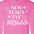 thumbnail image 4 of Inktastic New Year's Eve Squad with Stars in White Long Sleeve T-Shirt, 4 of 5