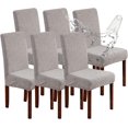 thumbnail image 1 of Waterproof Dining Chair Covers, Chair Covers for Dining Room, Stretch Chair Covers Parsons Chair Slipcover, Removable, Washable for Dining Room Kitchen Chair Protector Cover, 1 of 9