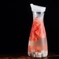thumbnail image 3 of 4 Piezas Garrafas de Agua de Plástico de 1 L con Tapas Abatibles Blancas, Jarras Inastillables Reciclables Y de Alimenticio, Tarro de Jugo, 3 of 5