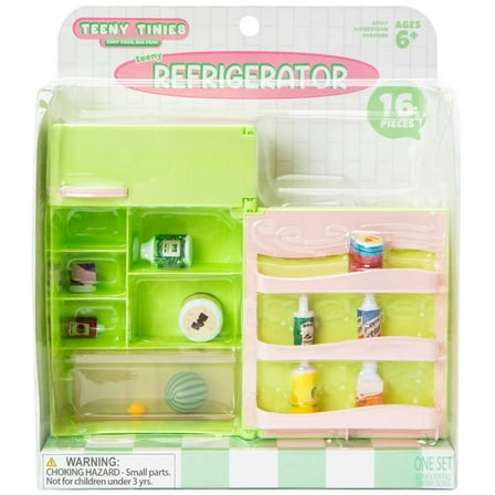 Teeny Tinies! Teeny Refrigerator Playset (Green)
