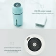thumbnail image 5 of Latrodar USB Humidifier With Colorful Light ,Large Capacity 320ML Quiet Cool Mist Humidifier For Bedroom And Office ,Car, Easy To Clean Sky Blue Safe&Non-tox, 5 of 5
