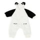 thumbnail image 5 of Body de invierno con diseño de panda para recién nacidos, niños y niñas, adorable ropa de felpa de manga larga, cálida y acogedora para clima frío, 66 cm, 5 of 7