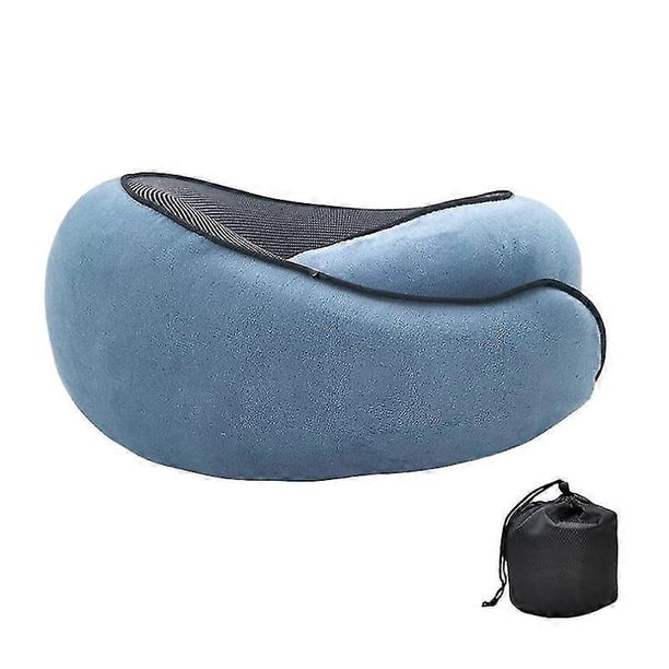 Almohada cervical de seguridad para viajes, espuma viscoelástica, cómoda y transpirable, suave, en forma de U s202412242396