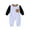Black, variant on Karoyedx Infant Boy Clothes Newborn Baby Boy Clothes Letters Print Bodysuit Long Sleeve Jumpsuit with Hat Outfits Set Beige Size,3-6 Months