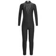 thumbnail image 2 of YUUMIN Leotard for Girls Gymnastics Full Body Unitard Long Sleeve Dance Jumpsuit Catsuit One Piece Bodysuit Black 12, 2 of 6