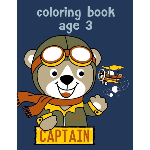 coloring book age 3 the coloring pages design for kids children boys girls and adults walmart com