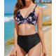 thumbnail image 2 of Conjunto de bikini Amy Babe de cintura alta para mujer, 2 of 6