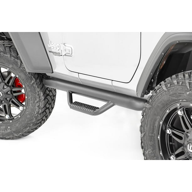 Rough Country Nerf Bar Hoop Steps (fits) 20182020 Jeep Wrangler JL 2DR