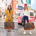 thumbnail image 2 of Bolsa de viaje Tibes Weekender Bag para mujer con paquete de zapatos, 2 of 7