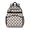 White Buffalo Pattern, variant on White Buffalo Pattern Backpack for School,Cute School Bag,Schoolbag with Adjustable Shoulder Straps & Padded Back,15.25"x11.5"x5.25"