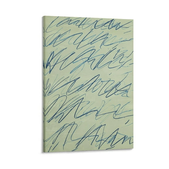 Cy Twombly One Print Printing Famous Paintings Office Home Wall Art Decorative Paintings Wall Art Poster Gifts Bedroom Prints Home Decor Hanging Picture Canvas Painting Posters 12x18inch(30x45cm)
