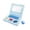 Blue, variant on Educational Laptop High Simulation Sound Music Learning Computer English Portable Toy for Indoor/Outdoor