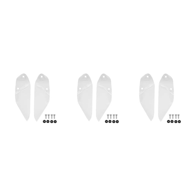 ZheElen Versatile Windscreen Plate Side Panel For All-Weather Protection High Performance Stability Transparent Color 3Set