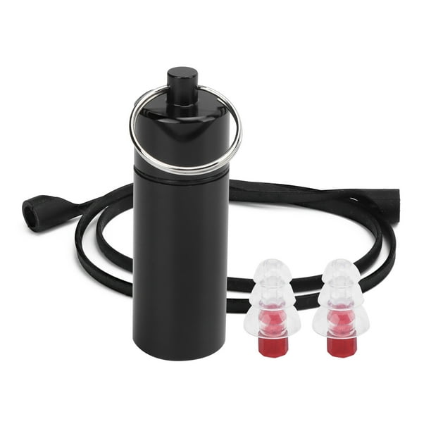 Herwey 22x67mm Musician Ear Plug Red Noise Reduction Waterproof