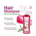 thumbnail image 2 of Biotin & Rosemary Shampoo with Onion for Hair Growth - Strengthens, Thickens, Nourishes , Paraben-Free & Silicone-Free, 250-250ml, 2 of 9