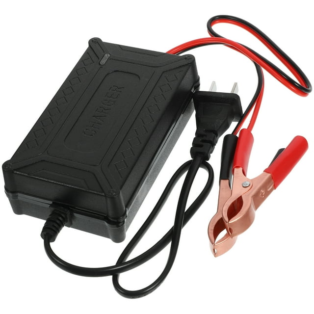 Chargeur de Batterie au Plomb Multifonctionnel 12V Protection contre les Courts-Circuits (Prise US)