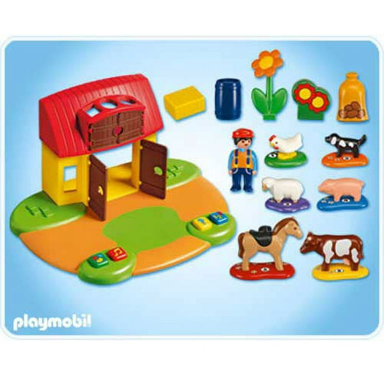 Playmobil Interactive Play and Learn 1.2.3 Farm Set Playmobil 6766 