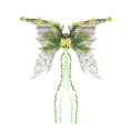 thumbnail image 2 of Fairy Wings for Women - Mother Nature Costume Woodland Elf Wings with Colorful Flowers Leaves and Vines for Adults Butterfly Wings for Renaissance Renfaire Fairy Costume Photoshoot, 2 of 5