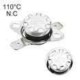 thumbnail image 4 of Uxcell Temperature Control Switch Thermostat 110°C 10A N.C 6.3mm Pin 5 Pack, 4 of 5
