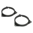 thumbnail image 4 of Speaker Rings, Stable Performance Speaker Gaskets Automobile Modification Durable Black  For Auto Accessories For, 4 of 8