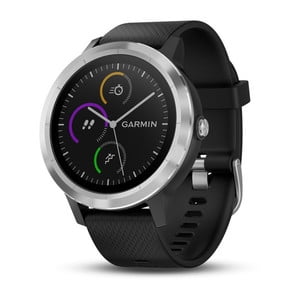 Verschuiving Afwijzen Weven Garmin vivoactive 3 Black with Stainless Hardware Smart Watch  (010-01769-01) - Walmart.com