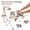 #11 _ Sky Blue _ A, variant on Pet Grooming Hammock, Foldable Stand for Nail Trimming Dogs Cats _ #07 _ Khaki _ B