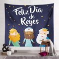 thumbnail image 1 of Tapiz del Día de los Reyes Magos Decoración del Dormitorio Impresión Digital del Hogar Fondo de Tela Colgante Decoración, 1 of 2