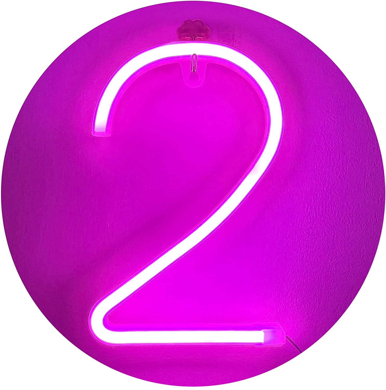 Light Up Letters Neon Signs ICHUDAN USB Battery Operated DIY LED