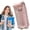 Pink, variant on Zippered Design Pen Holders Premium Pen Storage Bag Stationeries Case Pencil Organizers for s and Professional Case Organizers Pouches Makeup Bag(White,8.39x3.74in)