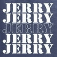 thumbnail image 6 of Wild Bobby Jerry Springer 90's TV Talk Show Host Jerry Jerry Chant Famous People Men's Tee, Vintage Heather Navy, 3X-Large, 6 of 6
