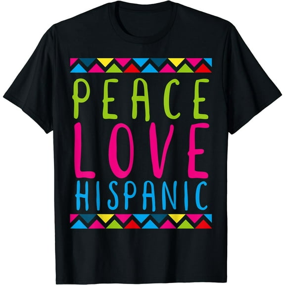Celebrate Hispanic Heritage Cute Latino Hispanic Flags T-Shirt