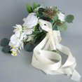 thumbnail image 4 of facefd Artificial Bride Hand Stick Flower for Anniversary Wedding Decorations, 4 of 5